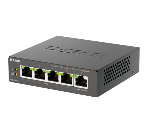 Коммутатор D-Link DGS-1005P DGS-1005P/B3A