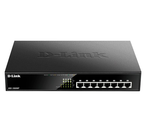 Коммутатор Ethernet D-Link DGS-1008MP DGS-1008MP/B1A