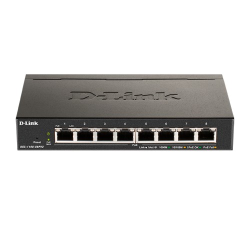Коммутатор D-Link DGS-1100-08PV2 DGS-1100-08PV2/E