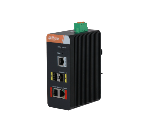 PoE оборудование Dahua DH-IS4204-2GT-120