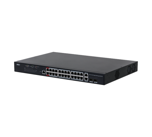 Коммутатор с PoE Dahua DH-PFS4226-24GT-230