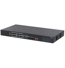 Коммутатор с PoE Dahua DH-S3218-16ET-190