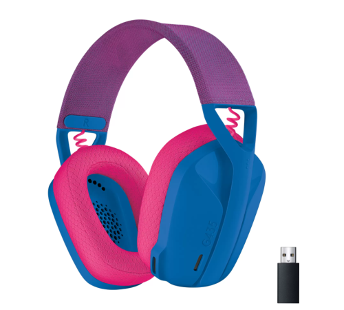 Гарнитура Logitech Headset G435 LIGHTSPEED Wireless Gaming BLUE - Retail (981-001062) (id 2645)