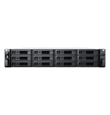 Система хранения данных Synology 2U/12bay QC 3,6GhzCPU/8Gb(32)/RAID0,1,10,5,6/upto 24HDD (1xRX1223RP)/2xUSB/2xGbE+1x10Gb(+1Expslot)/iSCSI/2xIPcam/2xPS/norail repl RS2421RP+ (id 29309)