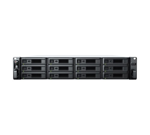 Система хранения данных Synology 2U/12bay QC 3,6GhzCPU/8Gb(32)/RAID0,1,10,5,6/upto 24HDD (1xRX1223RP)/2xUSB/2xGbE+1x10Gb(+1Expslot)/iSCSI/2xIPcam/2xPS/norail repl RS2421RP+ (id 29309) Система хранения данных Synology 2U/12bay QC 3,6GhzCPU/8Gb(32)/RAID0,1,10,5,6/upto 24HDD (1xRX1223RP)/2xUSB/2xGbE+1x10Gb(+1Expslot)/iSCSI/2xIPcam/2xPS/norail repl RS2421RP+ (id 29309)