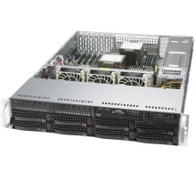 Шасси серверное Supermicro SuperServer 2U 620P-TRT noCPU(2)3rd GenScalable/TDP 270W/no DIMM(16)/ SATARAID HDD(8)LFF/6xLP,M2/2x10GbE/2x1200W(NO SNK) (id 31339)