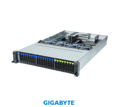 GigaByte R263-Z32-AAC1 / 2U / 1*LGA 6096 (SP5) up to 400W / 12*RAM (9005 - 6400 / 9004 - 4800) / no HDD (up to 16*2.5