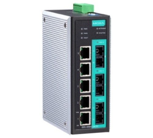 Коммутатор Moxa EDS-408A-3M-SC
