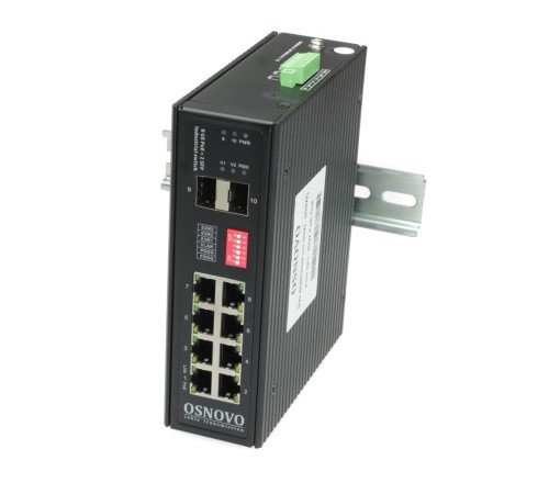 Коммутатор Osnovo SW-80802/I (Port 90W 300W) SW-80802/I(PORT 90W,