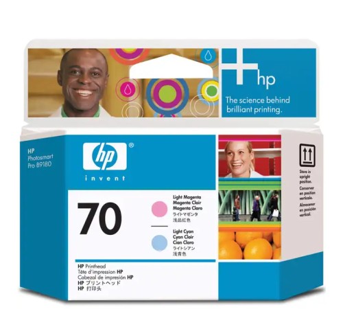 Картридж для плоттеров HP 70 светло-пурпурный + светло-синий C9405A
