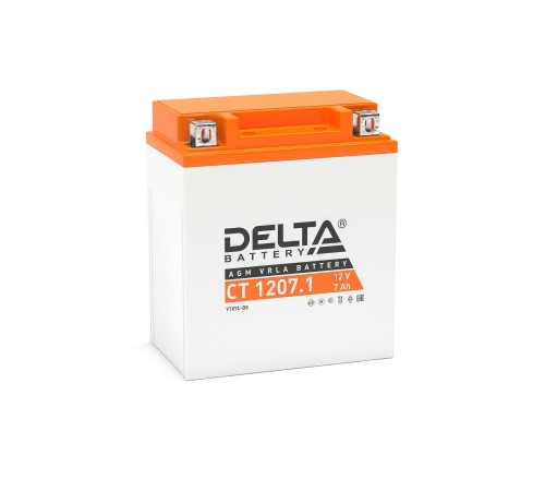 Стартерный аккумулятор Delta Battery CT 1207.1 3401010030009