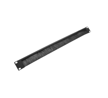 Горизонтальный кабельный органайзер со щёткой 19