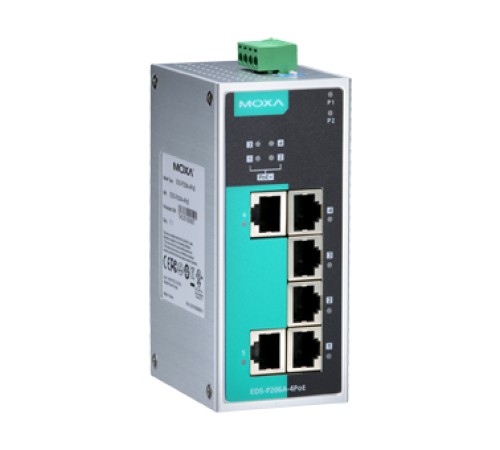 Коммутатор Moxa EDS-P206A-4PoE-T