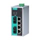 Коммутатор Moxa EDS-P206A-4PoE-SS-SC-T