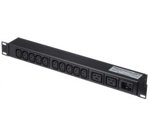 Блок розеток Netko PDU-1U-C13+C19 (55786)