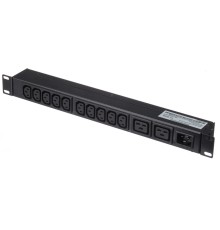 Блок розеток Netko PDU-1U-C13+C19 (55786)