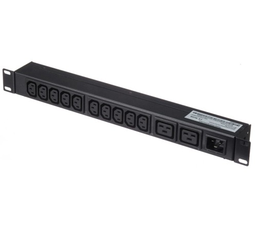 Блок розеток Netko PDU-1U-C13+C19 (55786)