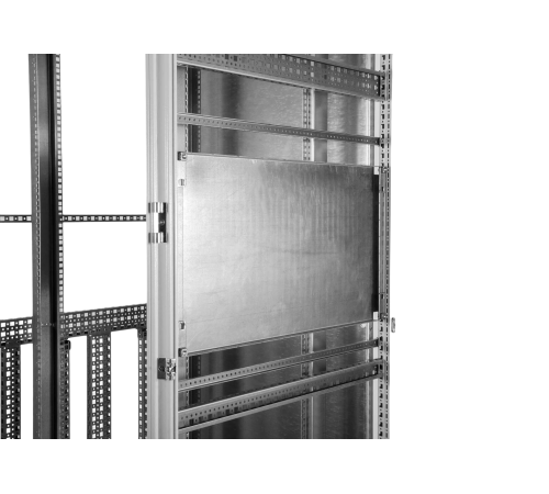 Панель монтажная секционная 1100x500 для шкафов EMS ширина/глубина 600 и 1200 мм. Elbox EMS-SMP-1100.500 30561127012