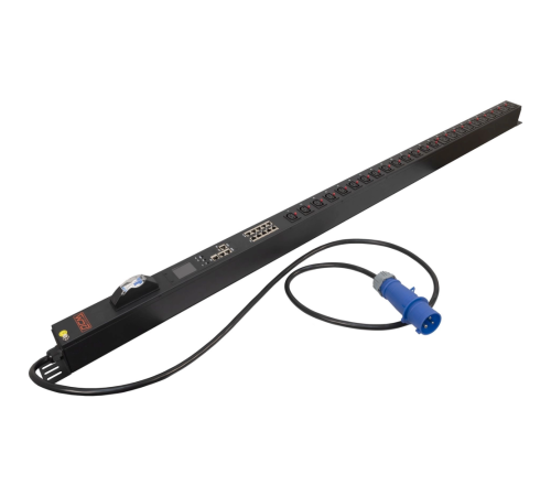 Блок розеток Powercom PDU-32AVMS24-14C3-10C9-1P