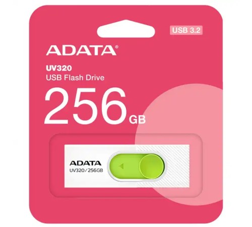 USB флешка Adata AUV320-256G-RWHGN USB флешка Adata AUV320-256G-RWHGN