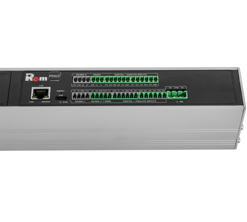 Вертикальный блок розеток Rem -2MC Rem R-2MC3-32-30xC13-6xC19-A-MCL-1820-3-2P
