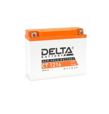 Стартерный аккумулятор Delta Battery CT 1216 3401010030020