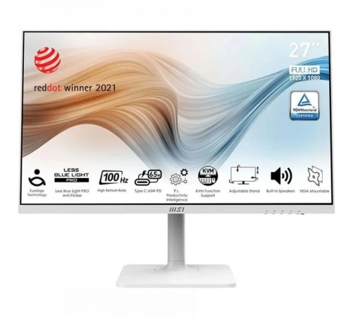Монитор MSI 27 Modern MD272XPW 9S6-3PB19H-099