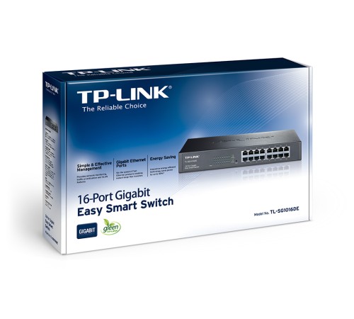 Коммутатор TP-Link TL-SG1016DE