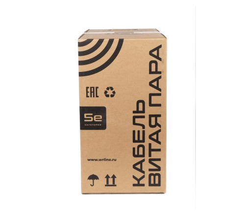 Кабель витая пара WRLine WR-FTP-4P-C5E-PVC-GY