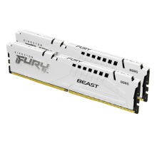 Оперативная память 64Gb DDR5 5200MHz Kingston Fury Beast White KF552C40BWK2-64