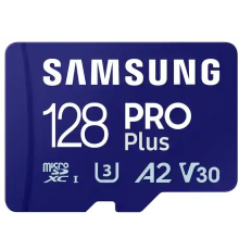 Карта памяти 128Gb MicroSD Samsung PRO Plus + SD адаптер MB-MD128SA