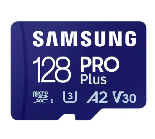 Карта памяти 128Gb MicroSD Samsung PRO Plus + SD адаптер MB-MD128SA