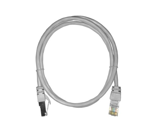 Патч-корд FTP4 cat.5е 1.0м BC LSZH серый литой коннектор Netko Optima N.BC.FTP.5e-1.0m-2-lszh (67575)