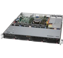 Серверная платформа Supermicro SuperServer 1U 510P-MR no CPU(1)3rd Gen Xeon Scalable/TDP 220W/ no DIMM(8)/SATARAID HDD(4)LFF /2x1GbE/1xFHHL,M2/400W (id 31301)