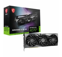 Видеокарта MSI GeForce RTX 4070 Ti GAMING X SLIM 12G