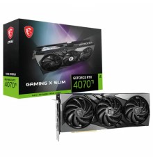Видеокарта MSI GeForce RTX 4070 Ti GAMING X SLIM 12G