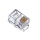 Коннектор RJ-9 Netko NC-RJ-9- (4p4c) 100 штук (51034) NC-RJ-9-(4P4C)