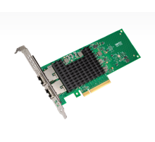 Сетевая карта Intel Ethernet Network Adapter X710-T2L, Dual Ports RJ45, X710-AT2, 10GbE/5GbE/2.5GbE/1GbE/100Mb, PCIe v3.0 (8.0GT/s), QoS, VMDq, SR-IOV, iSCSI/NFS (X710T2LBLK 984713) (id 15083)