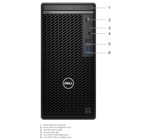 Компьютер Dell Optiplex 7010 MT i7-13700 / 64GB DDR4 / 2TB SSD / Nvidia Quadro A2000 12GB (4*mDP) / DVD-RW / LAN / TPM / 180W / Keyboard Ru + mouse (USB) / Windows 10 Pro / 1 год гарантии (id 32031)