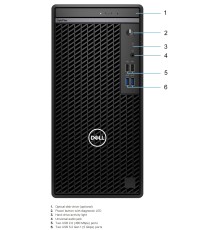 Компьютер Dell Optiplex 7010 MT i5-13500 / 32GB DDR4 / 1TB SSD / Nvidia Quadro T400 4GB (3*mDP) / DVD-RW / LAN / TPM / 180W / Keyboard Ru + mouse (USB) / Windows 10 Pro / 1 год гарантии (id 32005)