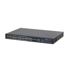24-портовой коммутатор ePoE Dahua LR2226-24ET-360 DH-LR2226-24ET-360