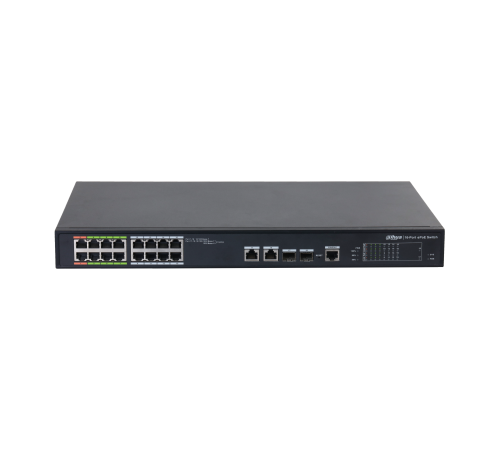 16-портовой коммутатор ePoE Dahua LR2218-16ET-240 DH-LR2218-16ET-240 16-портовой коммутатор ePoE Dahua LR2218-16ET-240 DH-LR2218-16ET-240
