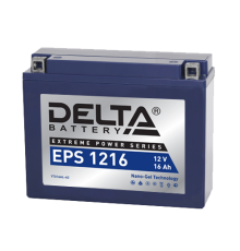 Стартерный аккумулятор Delta Battery EPS 1216 3401010090005