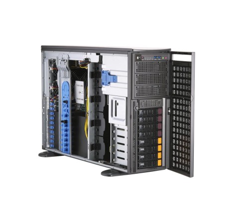 Шасси серверное Supermicro SuperServer 4U 740GP-TNRT noCPU(2)3rd Gen Xeon Scalable/TDP 270W/no DIMM(16)/ SATARAID HDD(8)LFF/2x10GbE/2x2200W (id 15853)