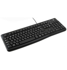 Клавиатура Logitech Keyboard K120 (USB, waterproof, low profile) OEM (920-002522) (id 2956)