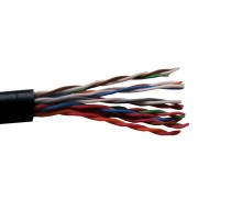 Кабель Lancable UTP10 cat.3 305м 0,40мм наружный черный LC MPC-3354.05.1H (54941)