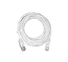 Патч-корд UTP4 cat 5e 3,0м ВС LSZH белый литой коннектор Netko Optima N.BC.UTP.5e-3.0m-0-lszh (67636)