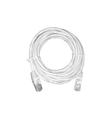 Патч-корд UTP4 cat 5e 3,0м ВС LSZH белый литой коннектор Netko Optima N.BC.UTP.5e-3.0m-0-lszh (67636)