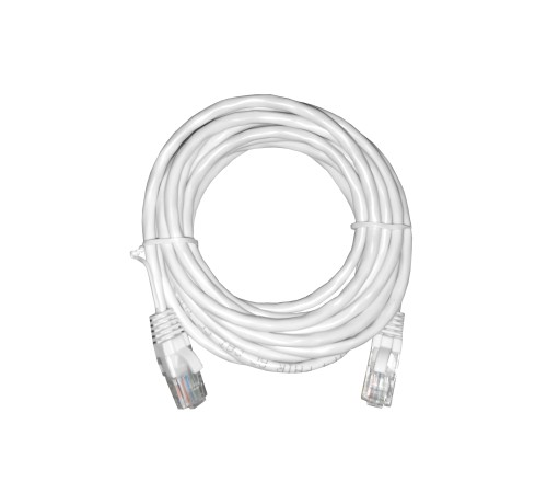 Патч-корд UTP4 cat 5e 3,0м ВС LSZH белый литой коннектор Netko Optima N.BC.UTP.5e-3.0m-0-lszh (67636)