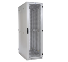 Шкаф серверный напольный 45U (800x1000) дверь перфорированная задние двойные перфорированные ЦМО ШТК-С-45.8.10-48АА 30144566203